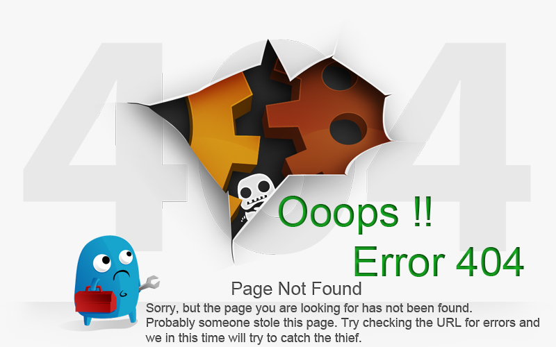 404 page not found